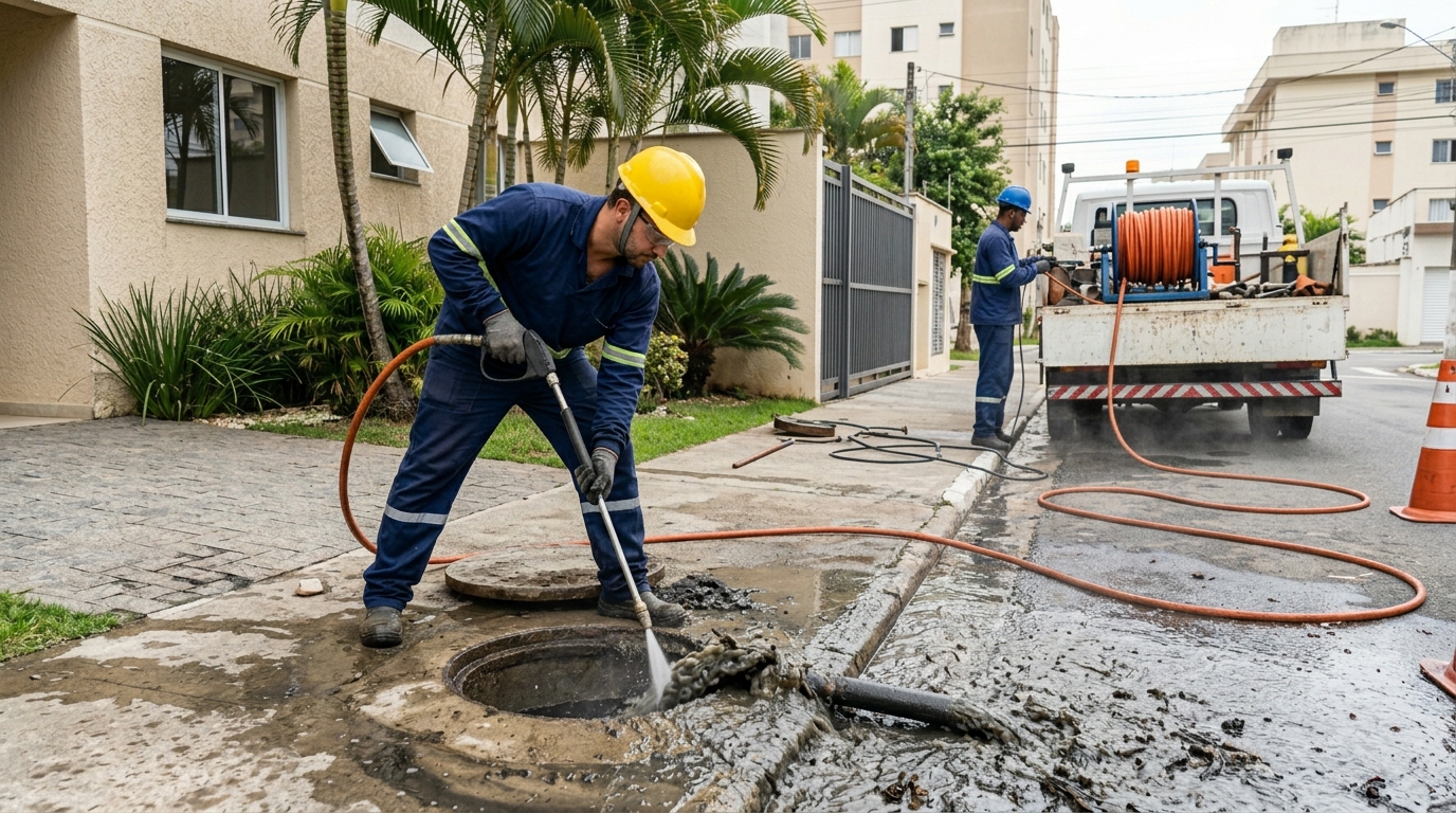 Hidrojateamento Industrial em Osasco‑SP